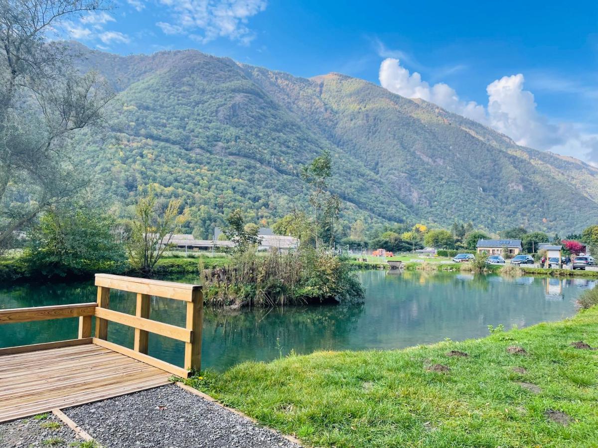 Duplex Du Pailhet, T3 Neuf, Vue Montagne, Parking, Navette Et 2 Velos A Disposition Gratuitement Bagneres-de-Luchon Экстерьер фото