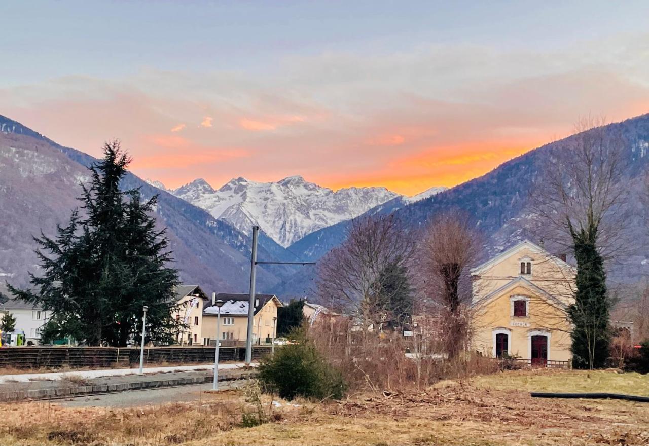 Duplex Du Pailhet, T3 Neuf, Vue Montagne, Parking, Navette Et 2 Velos A Disposition Gratuitement Bagneres-de-Luchon Экстерьер фото